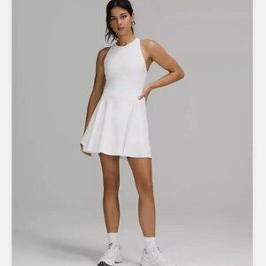 NWT Lululemon Court Crush Dress Size 10 /White